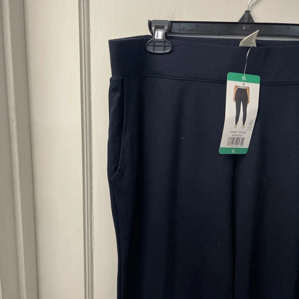 NWT Matty M Essential Jogger Comfort Jogger Navy Blue Size XL
